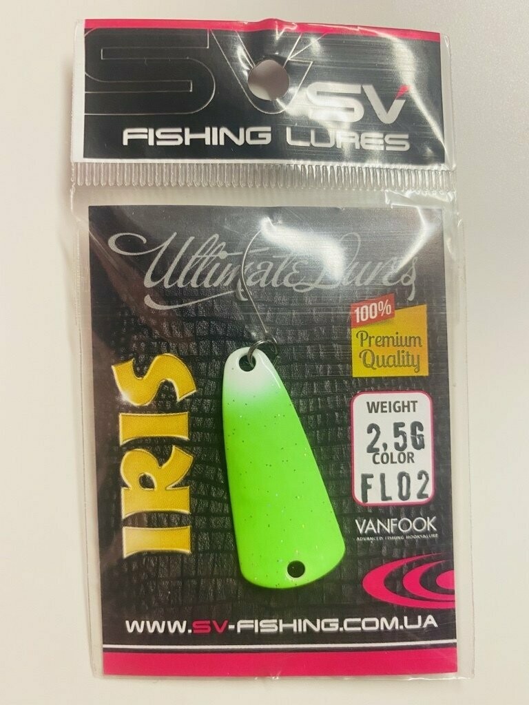 SV Fishing Lures Spoon Iris 2,5gr