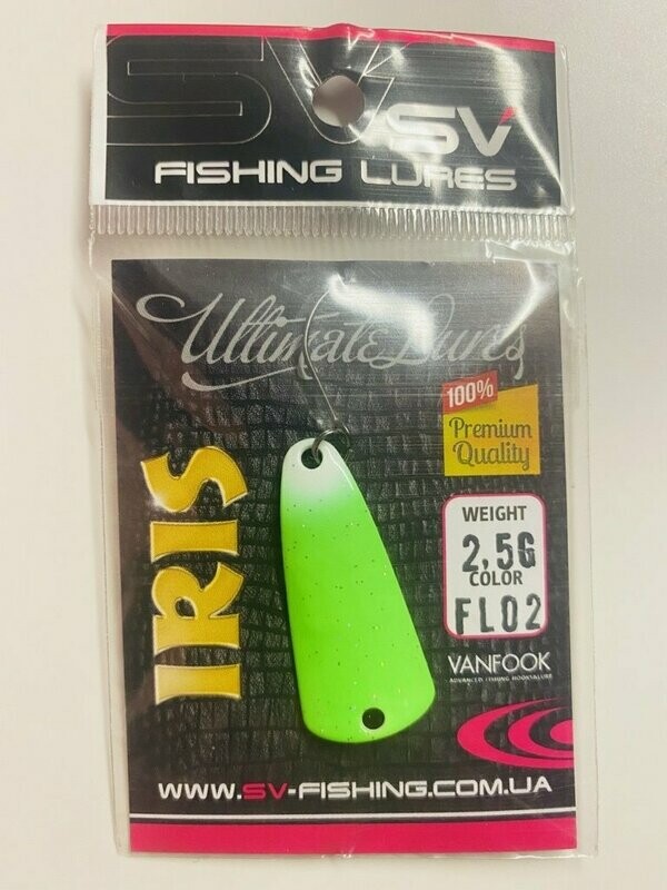 SV Fishing Lures Spoon Iris 2,5gr SV Fishing Lures Spoon Iris 2,5gr