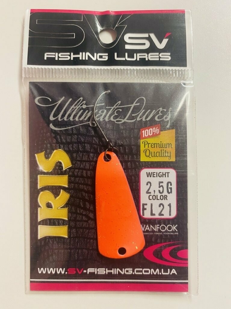 SV Fishing Lures Spoon Iris 2,5gr