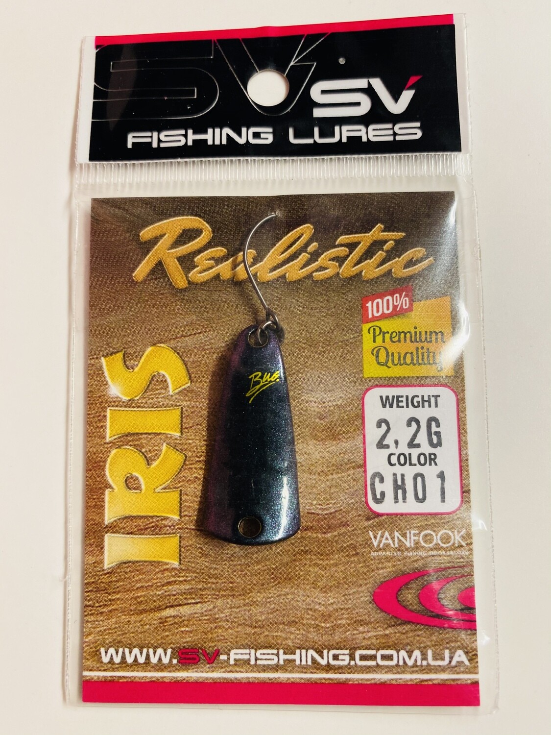 SV Fishing Lures Spoon Iris 2,2gr