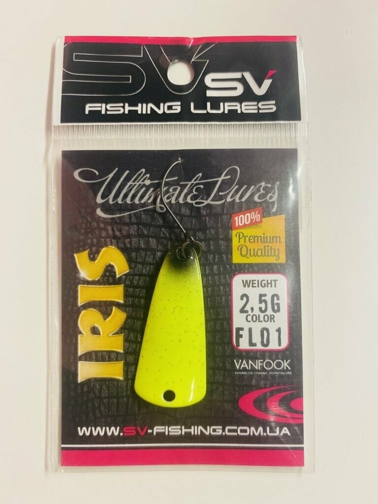 SV Fishing Lures Spoon Iris 2,5gr