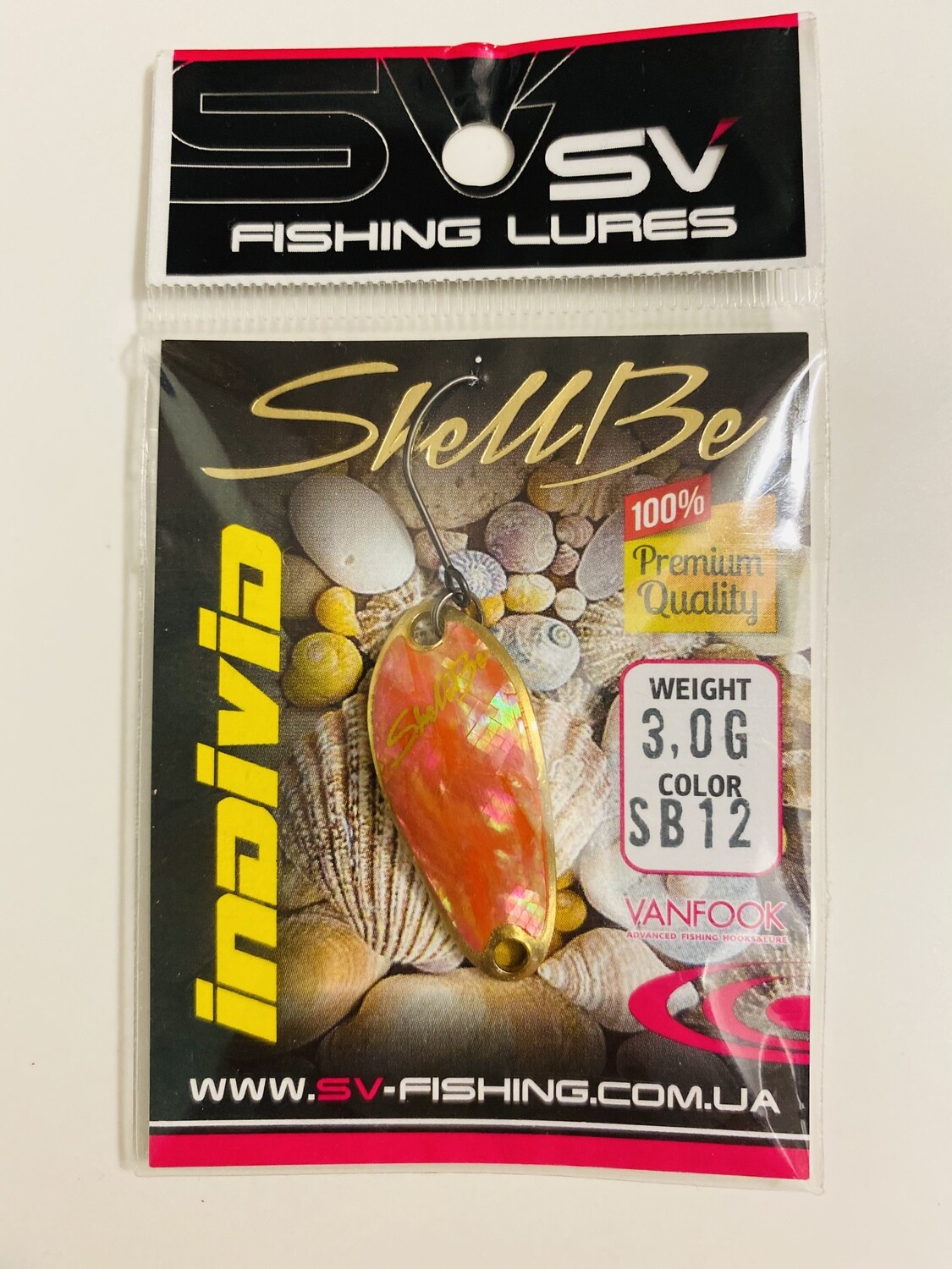 SV Fishing Lures Spoon Individ 3,0gr