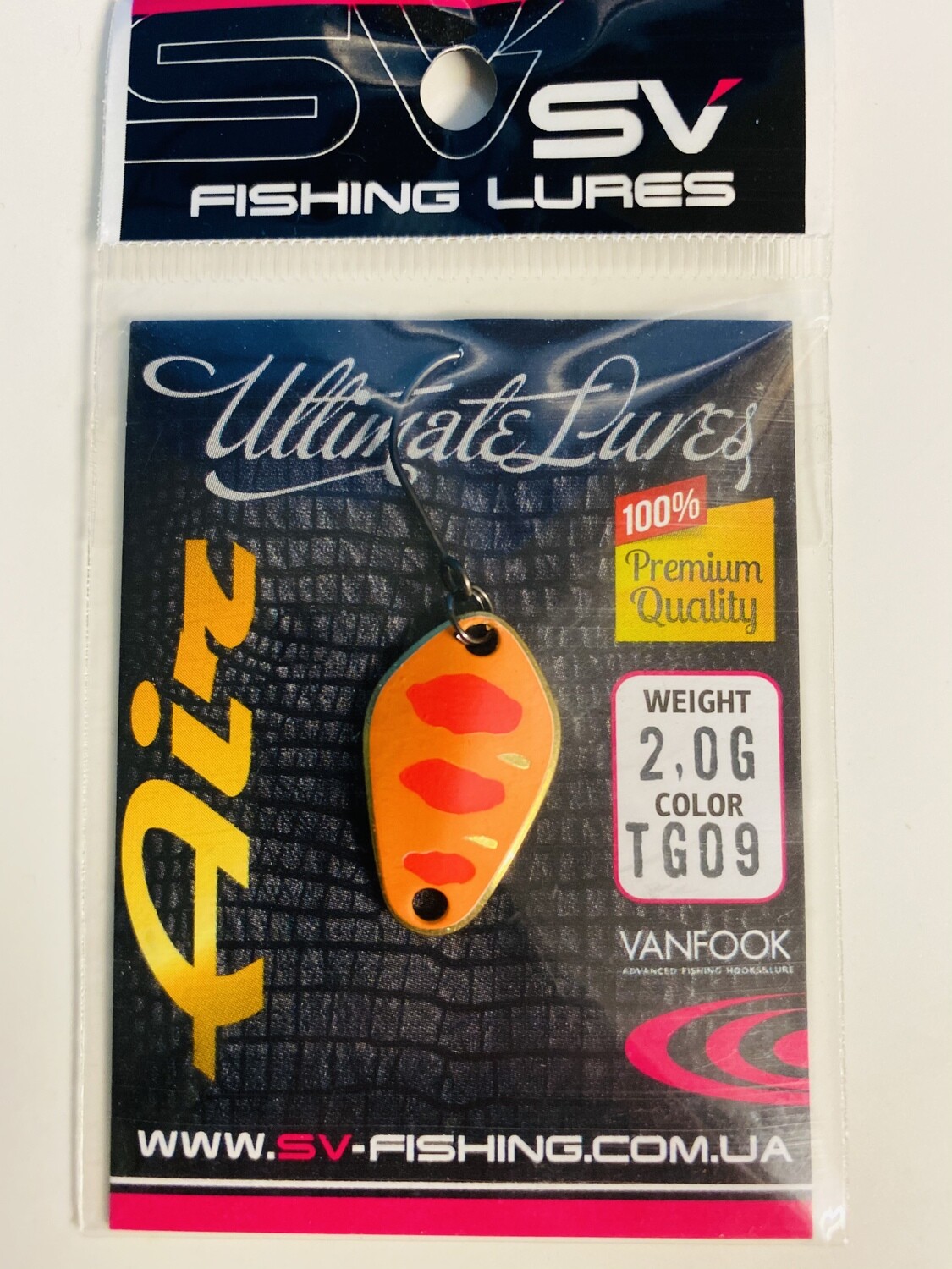 SV Fishing Lures Spoon Air 2,0gr