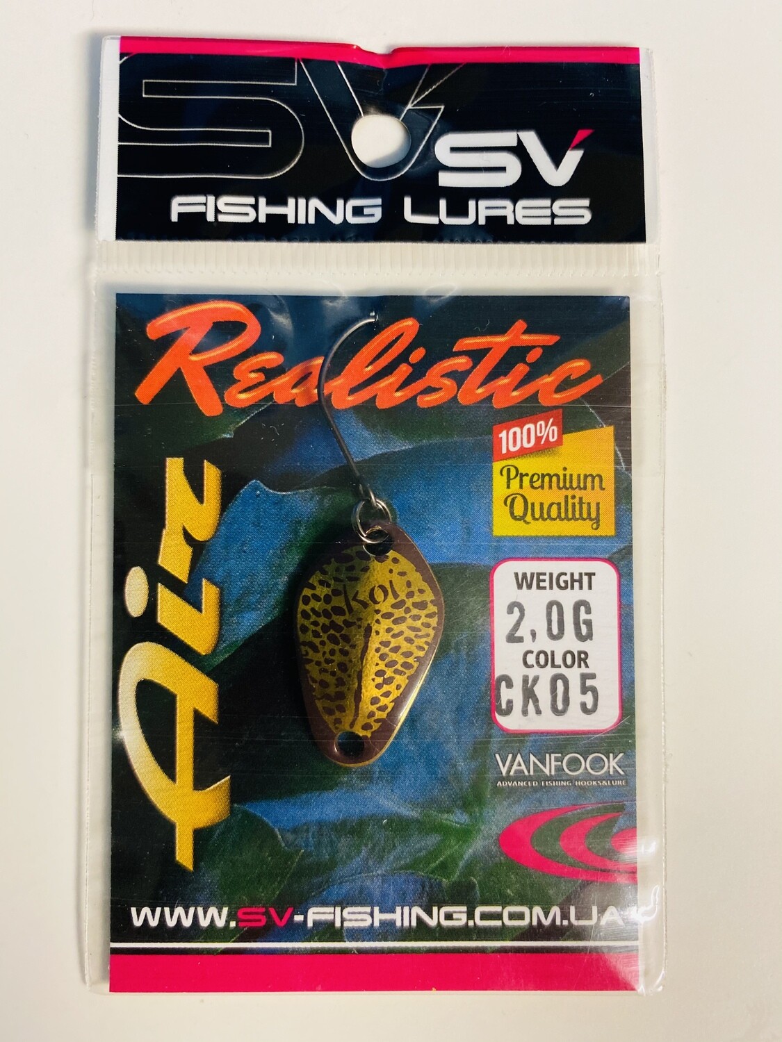 SV Fishing Lures Spoon Air 2,0gr