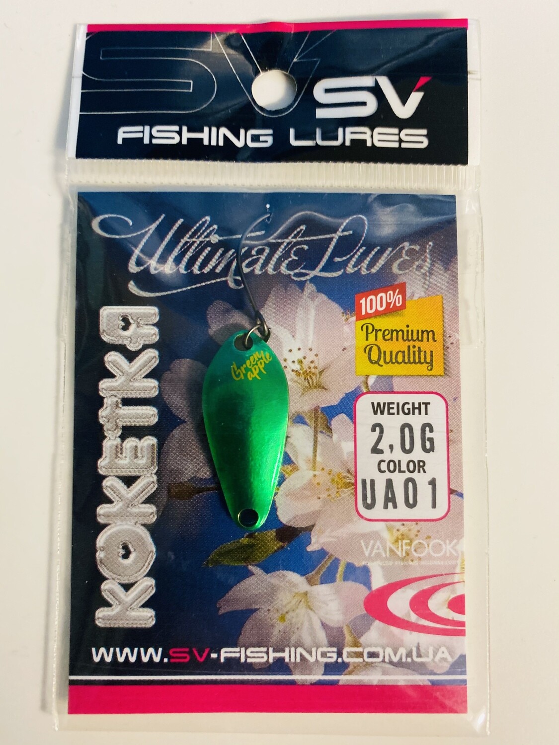 SV Fishing Lures Spoon Koketka 2,0g