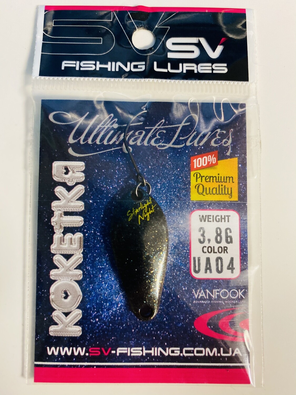 SV Fishing Lures Spoon Koketka 3,8g