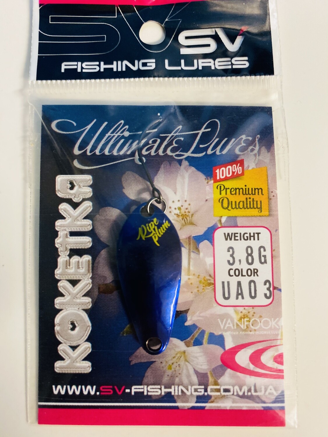 SV Fishing Lures Spoon Koketka 3,8g
