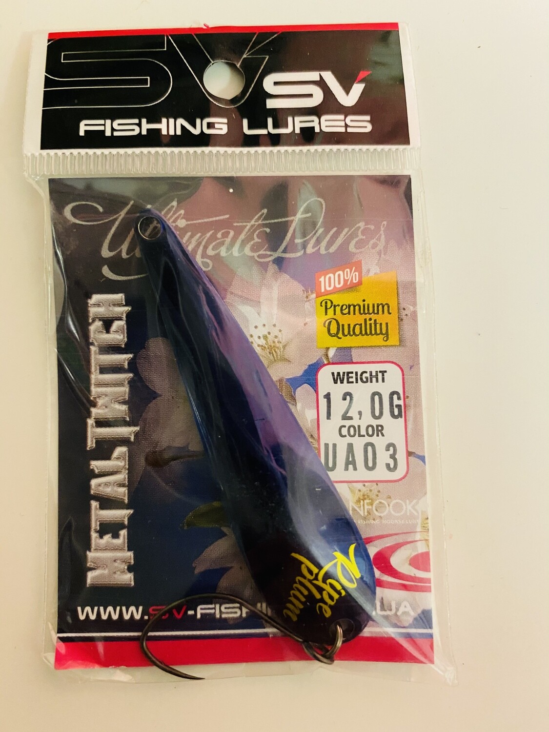 SV Fishing Lures Spoon Metal Twitch 12,0gr