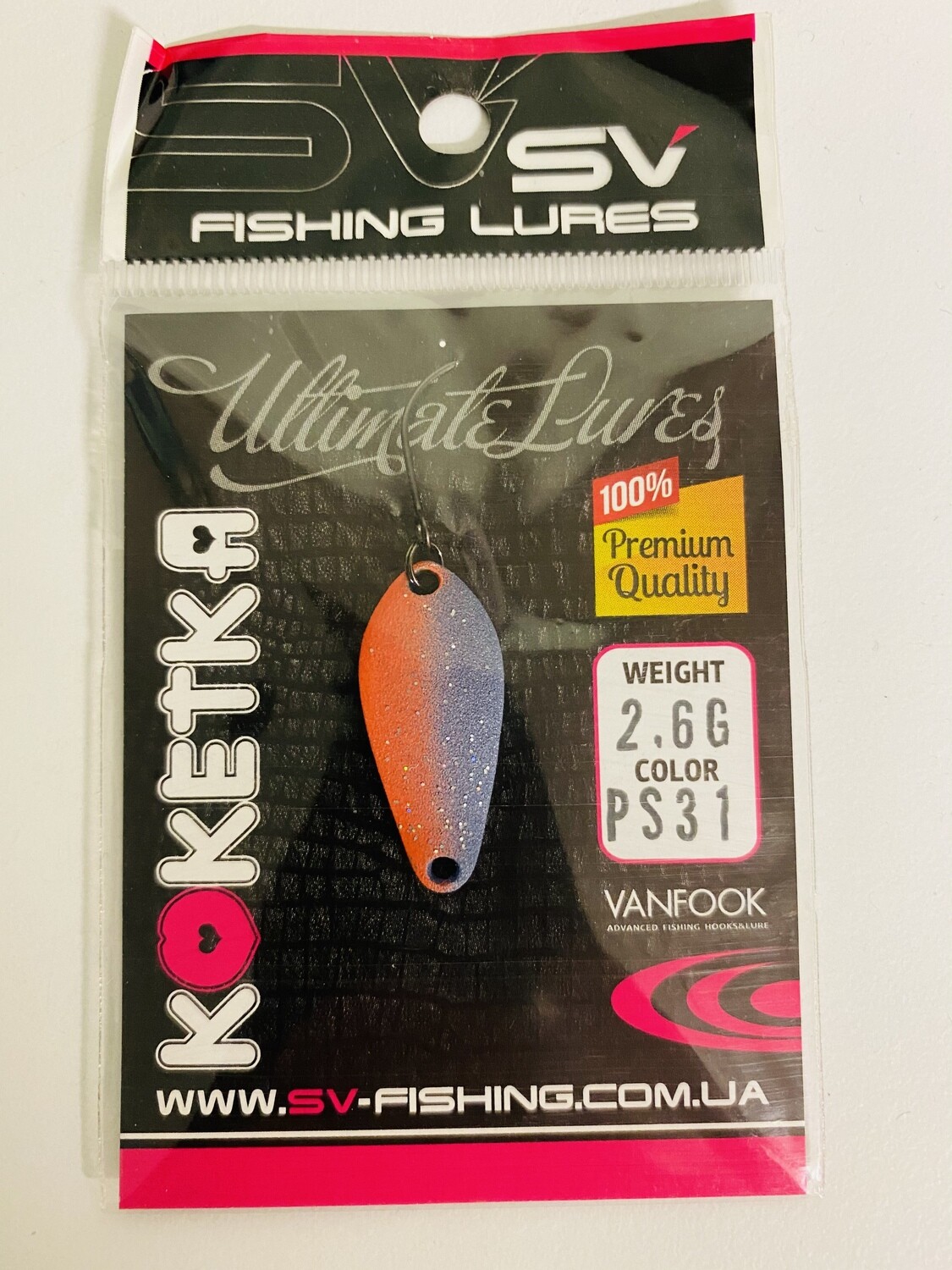 SV Fishing Lures Spoon Koketka 2,6gr