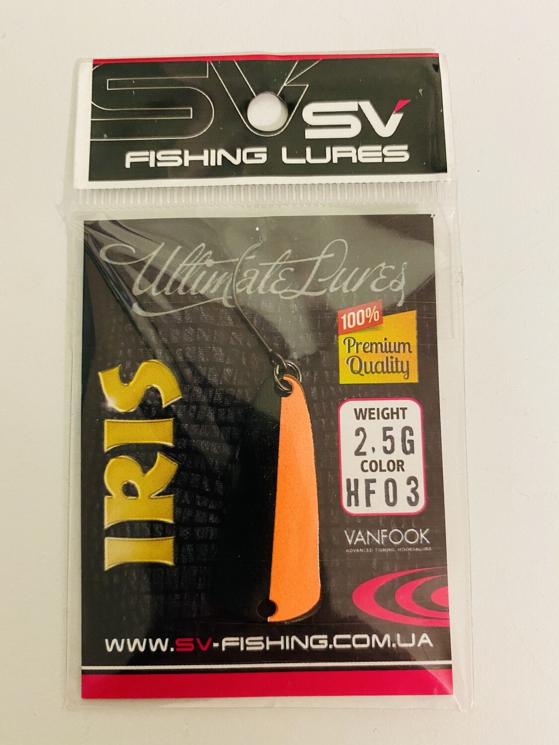 SV Fishing Lures Spoon Iris 2,5gr