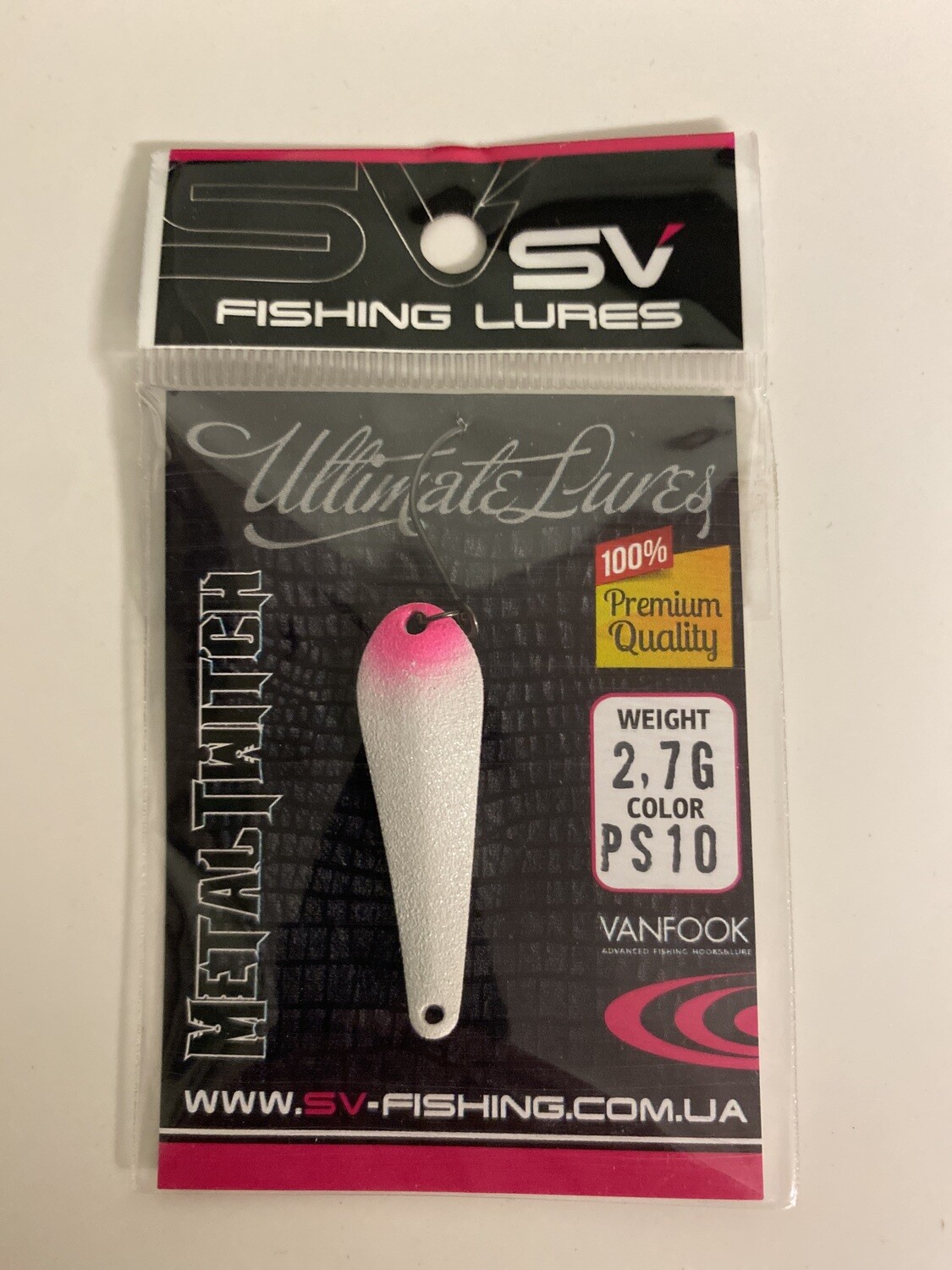 SV Fishing Lures Spoon Metal Twitch 2,7gr