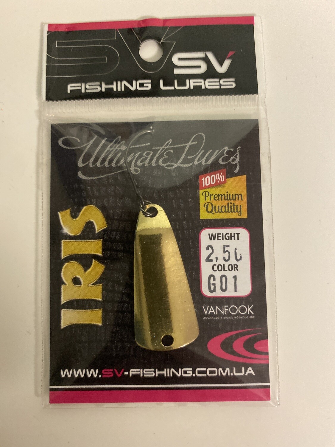 SV Fishing Lures Spoon Iris 2,5gr