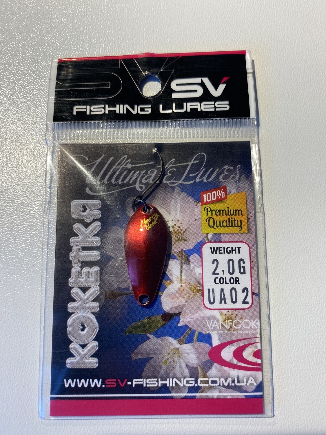 SV Fishing Lures Spoon Koketka 2,0g