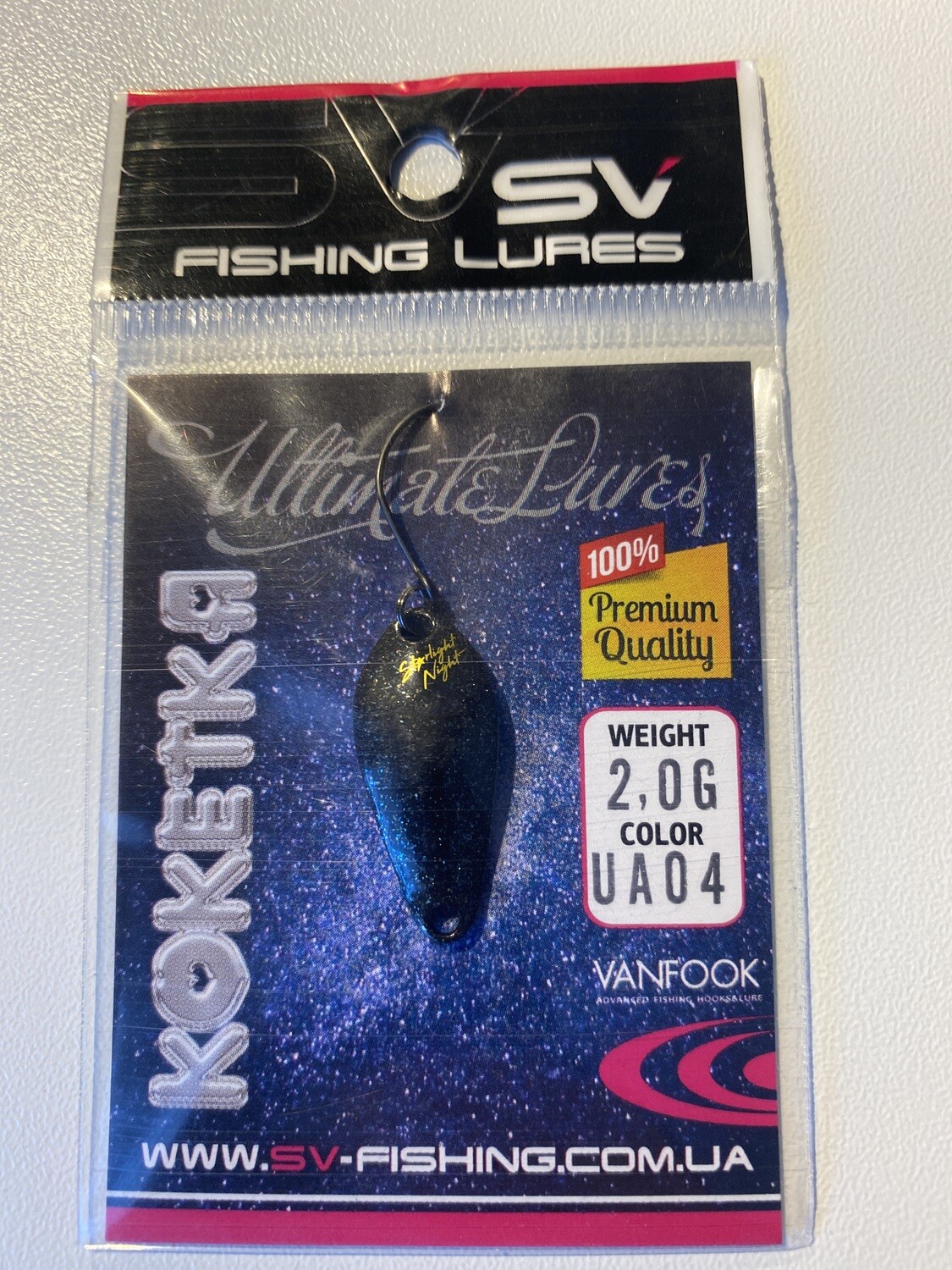 SV Fishing Lures Spoon Koketka 2,0g