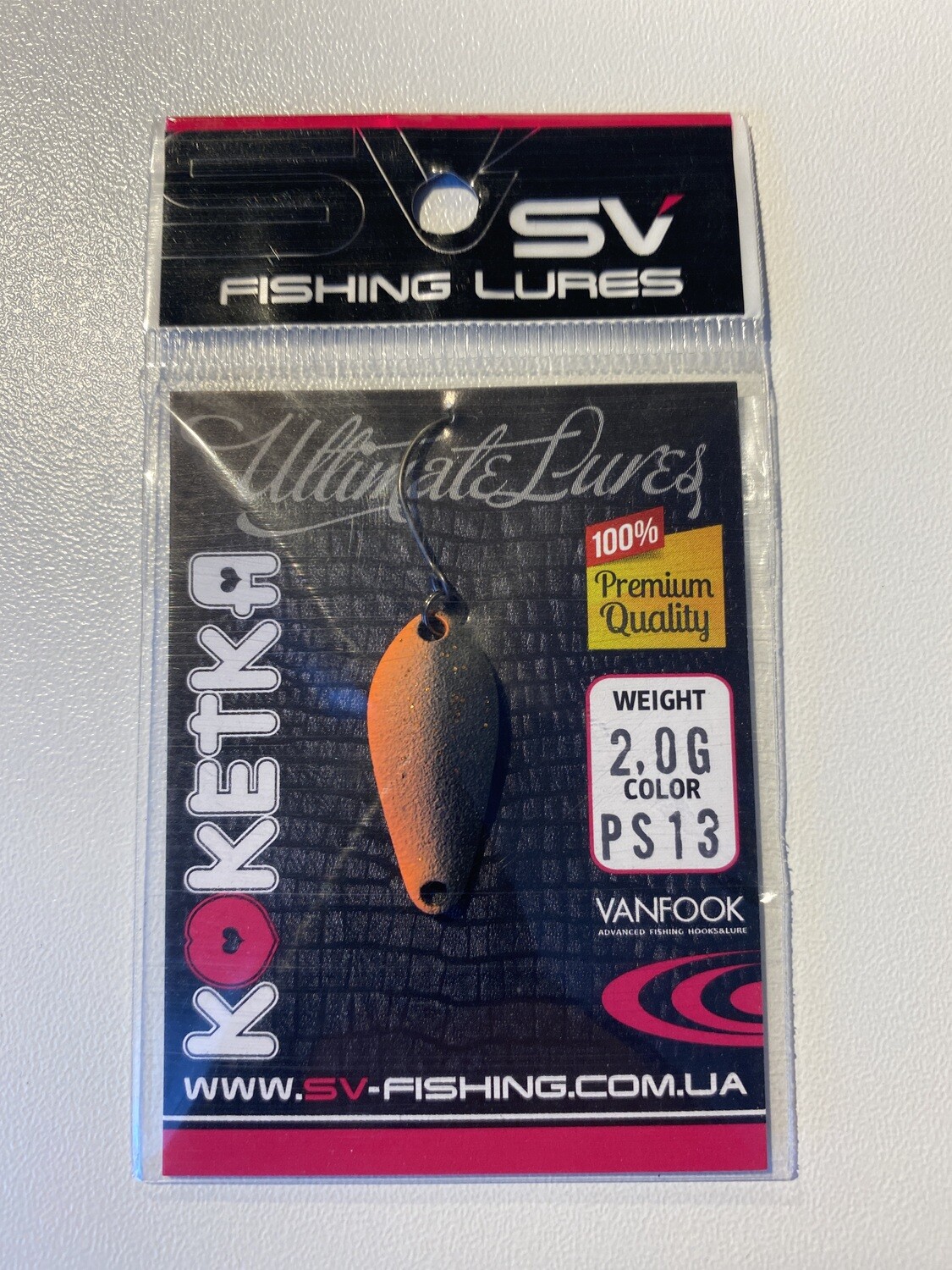 SV Fishing Lures Spoon Koketka 2,0g