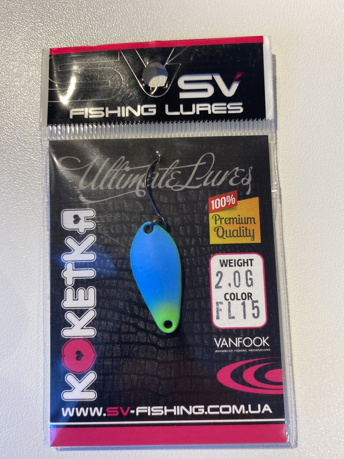 SV Fishing Lures Spoon Koketka 2,0g