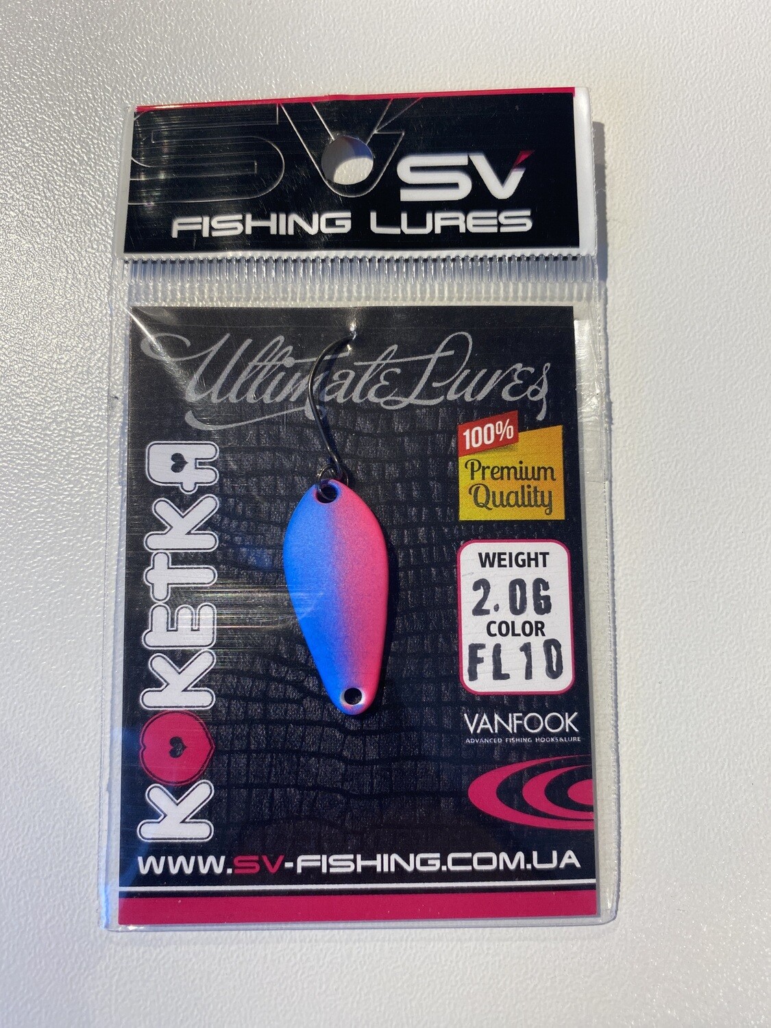 SV Fishing Lures Spoon Koketka 2,0g
