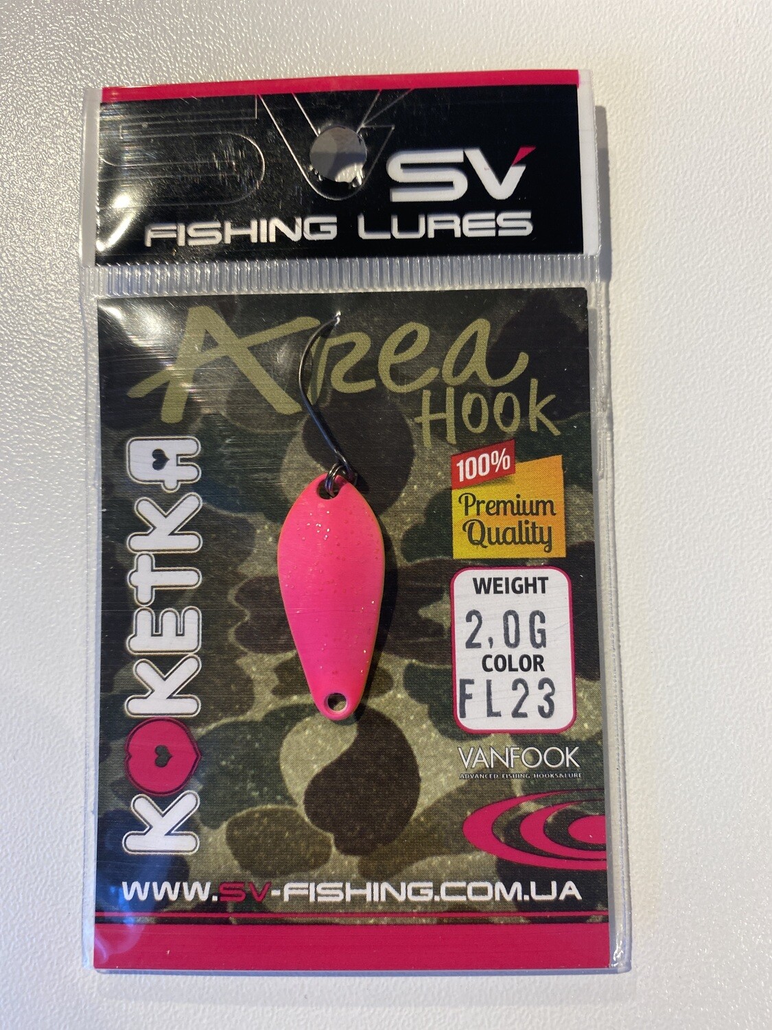 SV Fishing Lures Spoon Koketka 2,0g