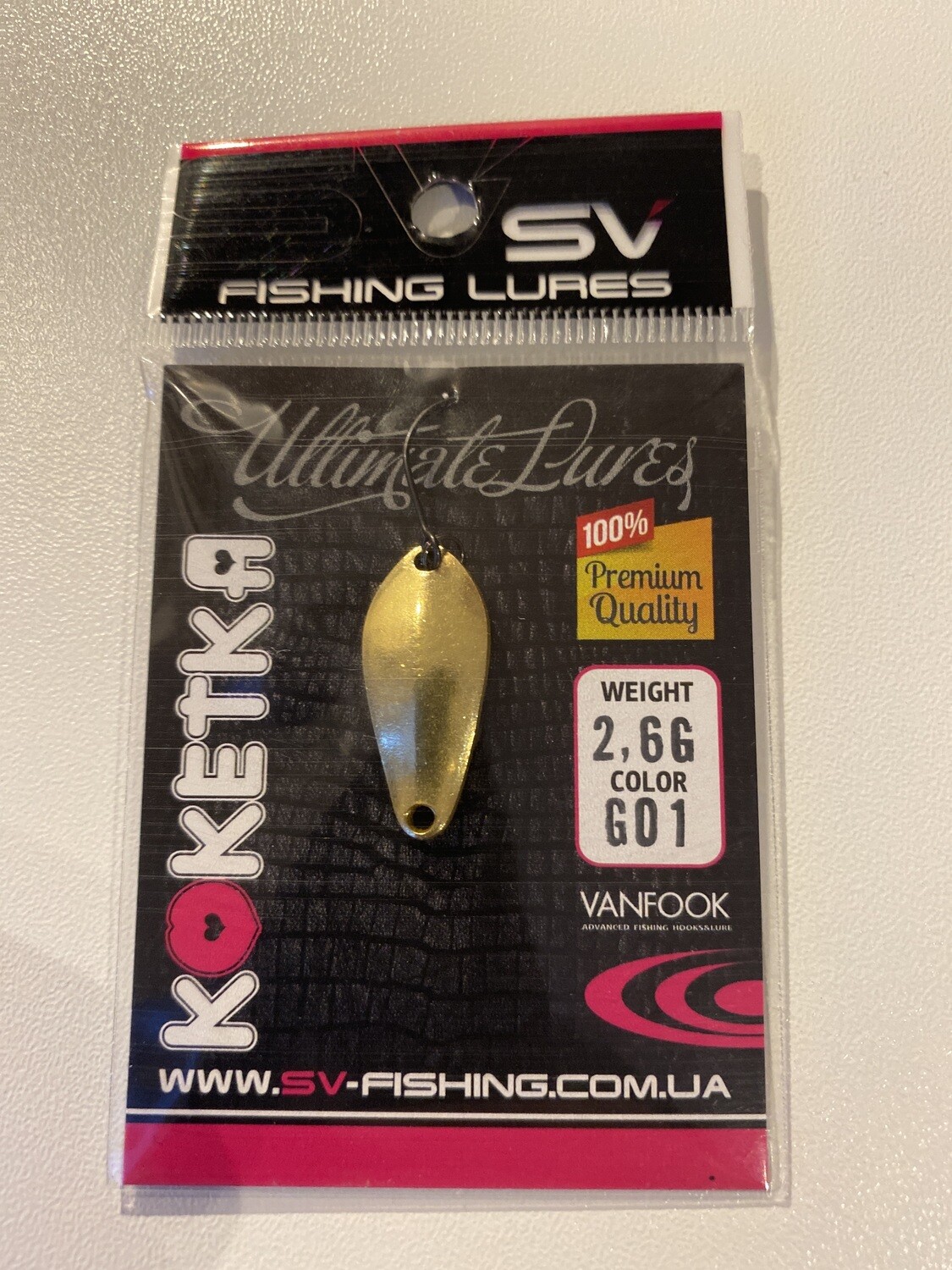 SV Fishing Lures Spoon Koketka 2,6gr
