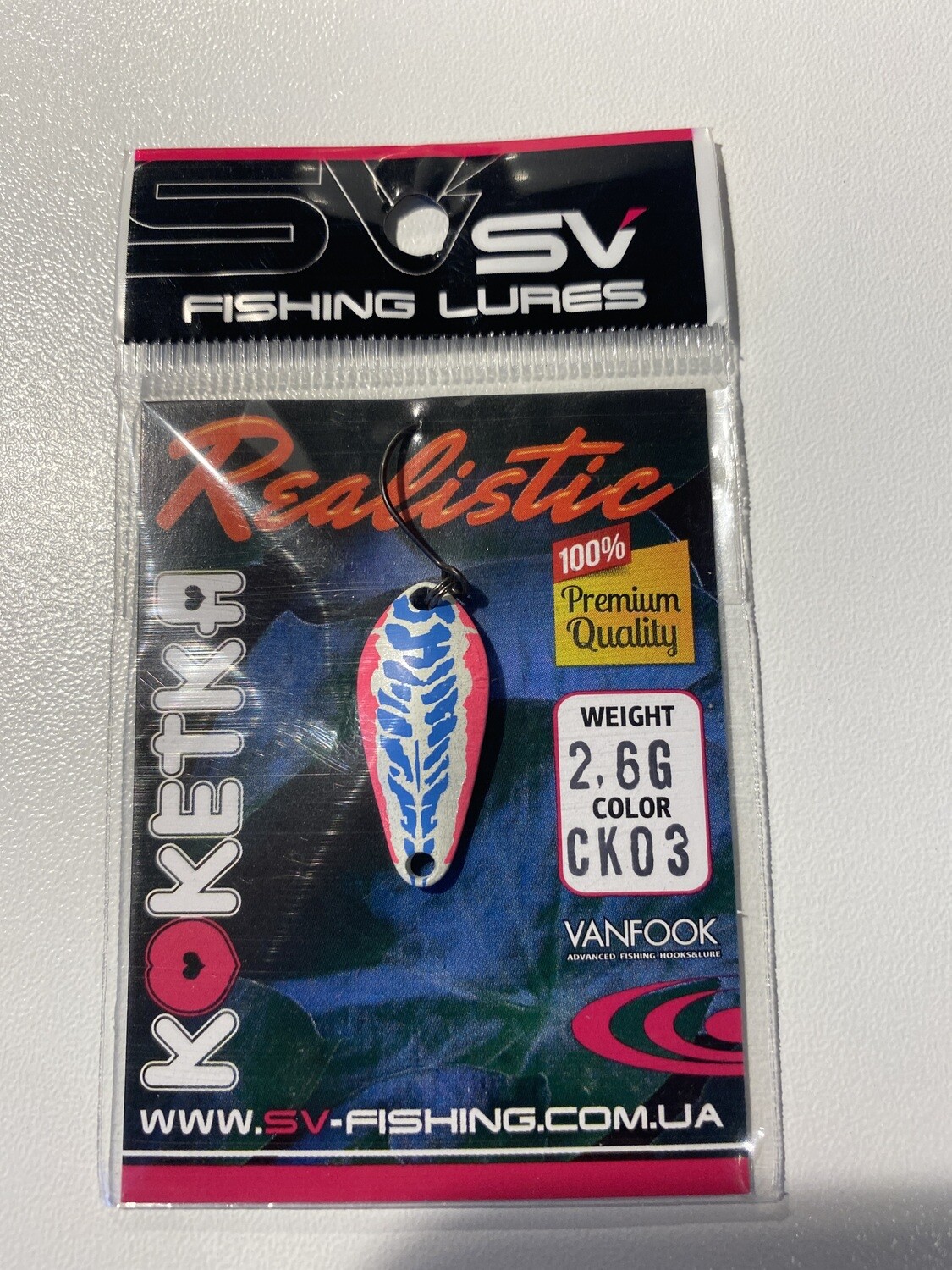 SV Fishing Lures Spoon Koketka 2,6gr