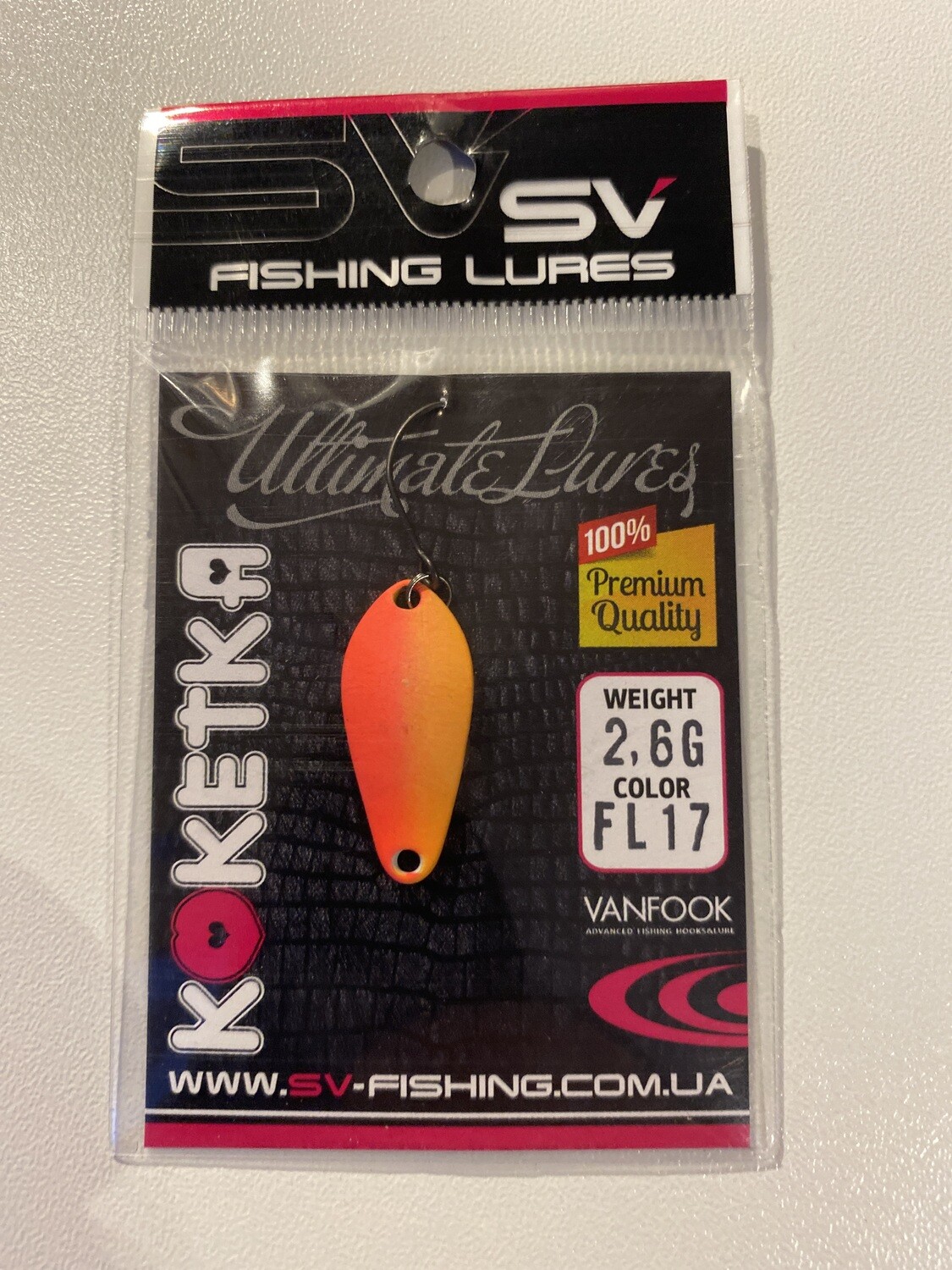 SV Fishing Lures Spoon Koketka 2,6gr