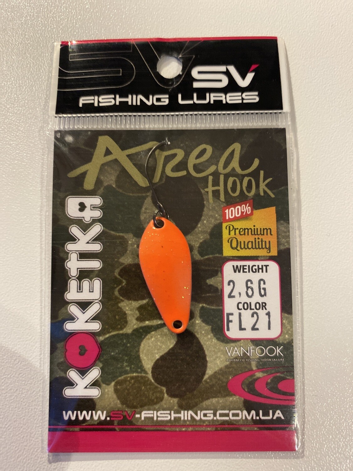 SV Fishing Lures Spoon Koketka 2,6gr
