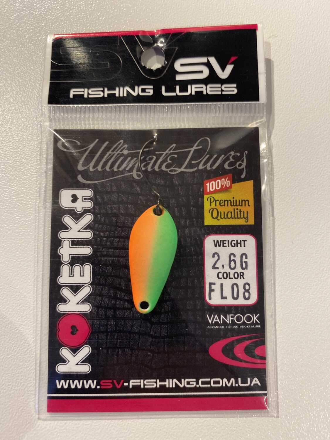 SV Fishing Lures Spoon Koketka 2,6gr