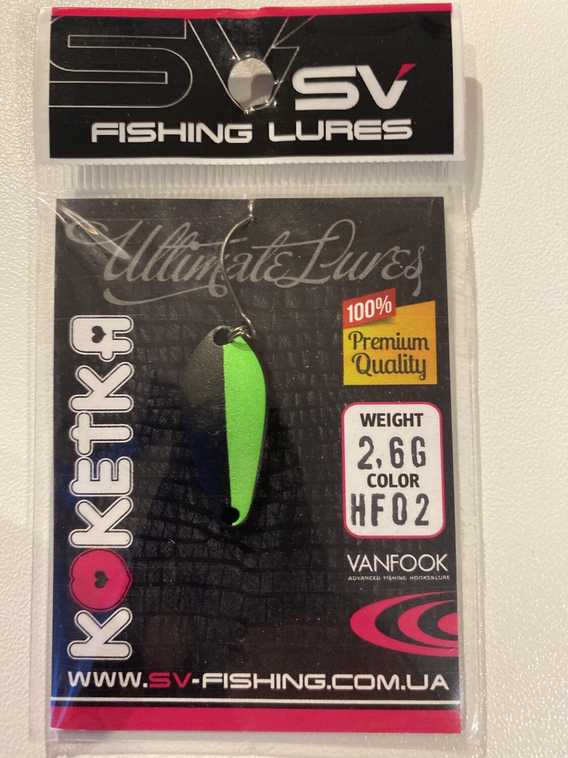 SV Fishing Lures Spoon Koketka 2,6gr