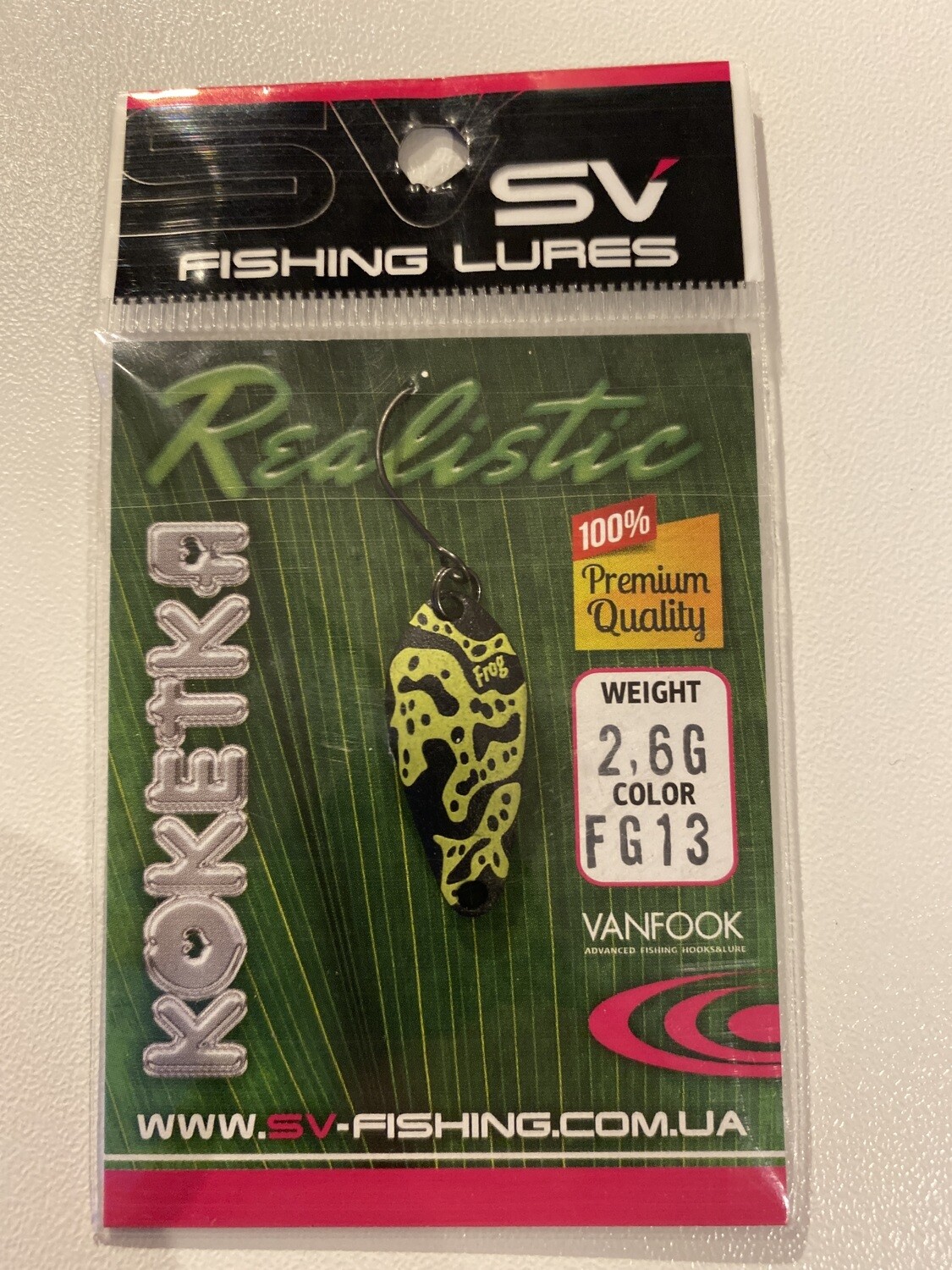 SV Fishing Lures Spoon Koketka 2,6gr