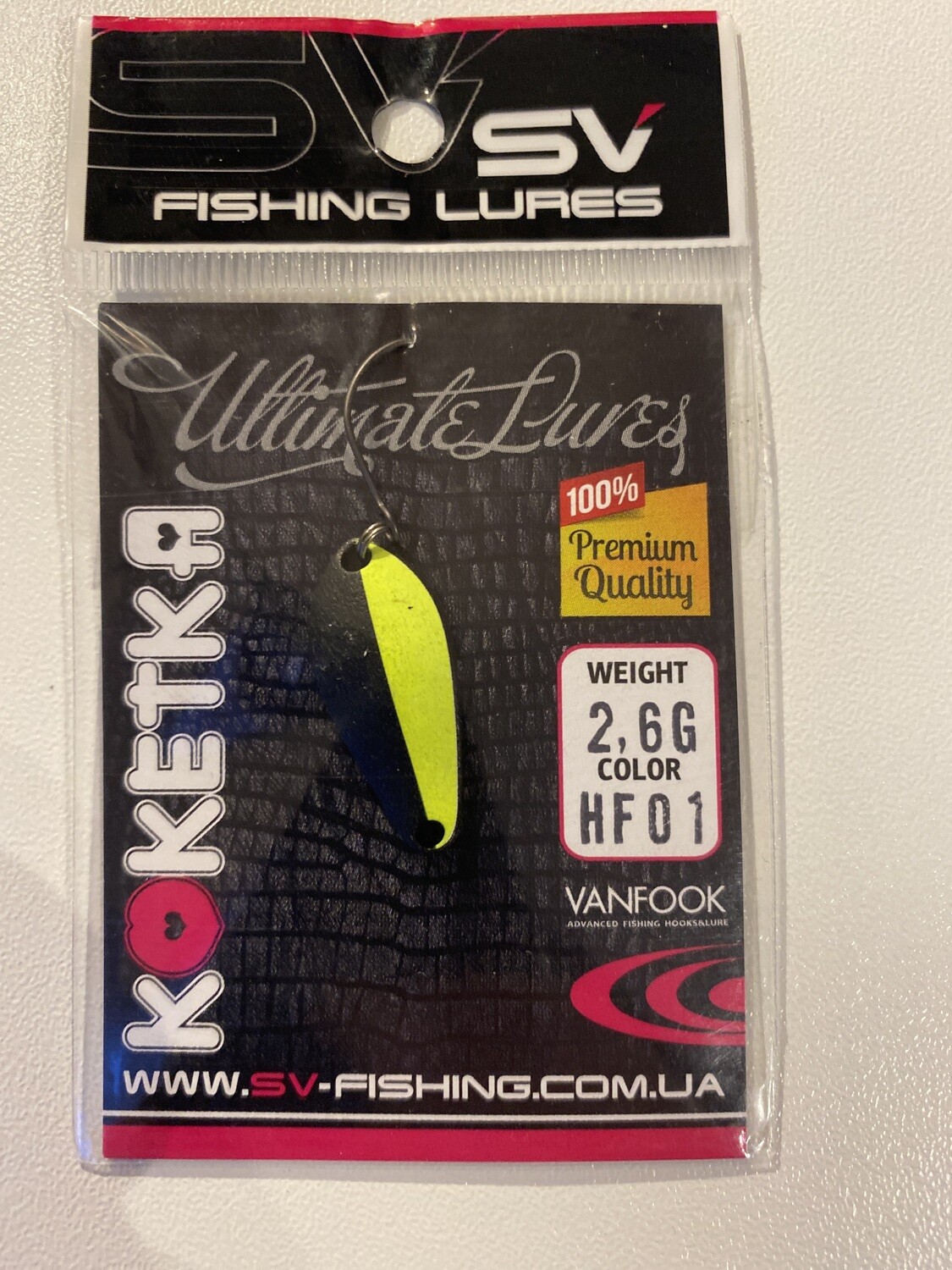 SV Fishing Lures Spoon Koketka 2,6gr