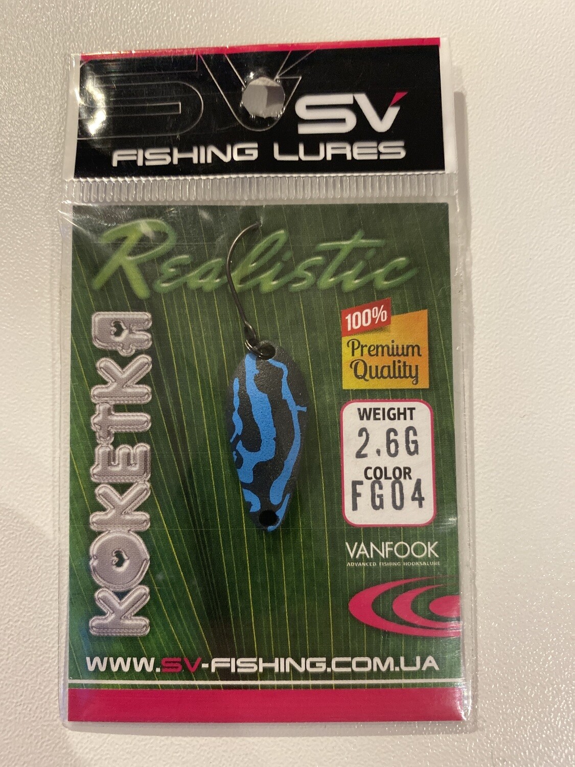 SV Fishing Lures Spoon Koketka 2,6gr