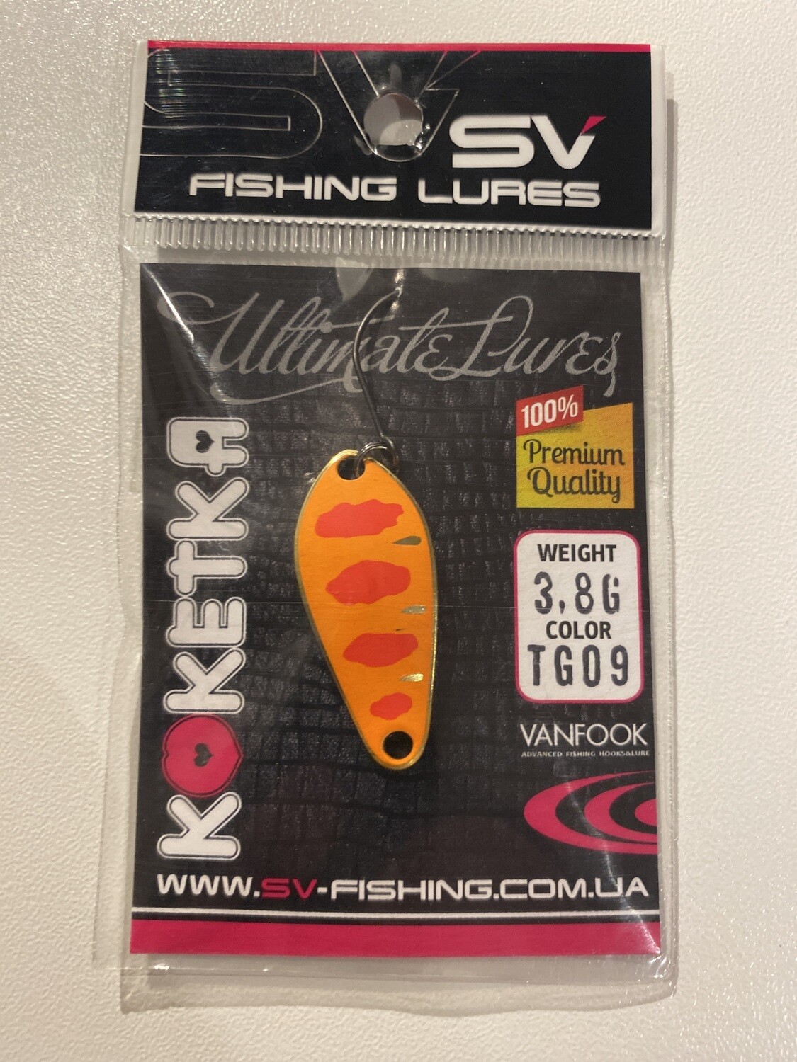 SV Fishing Lures Spoon Koketka 3,8gr
