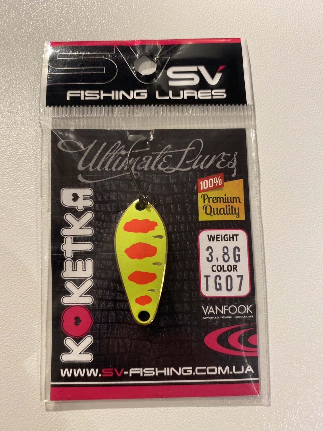 SV Fishing Lures Spoon Koketka 3,8gr