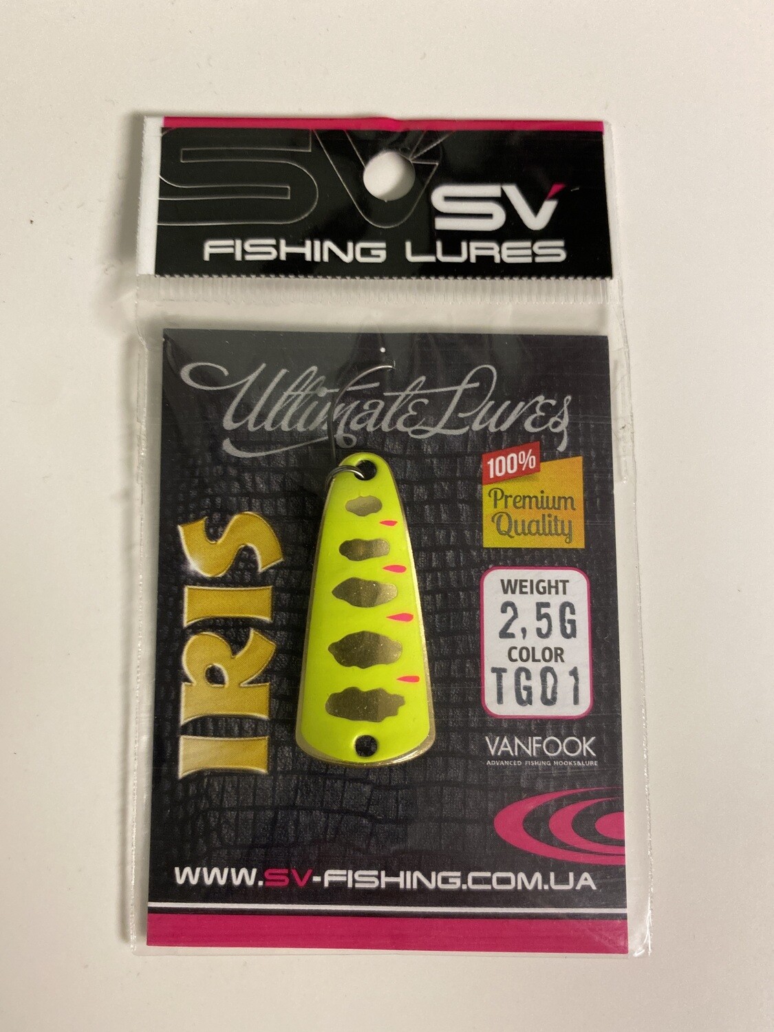 SV Fishing Lures Spoon Iris 2,5gr