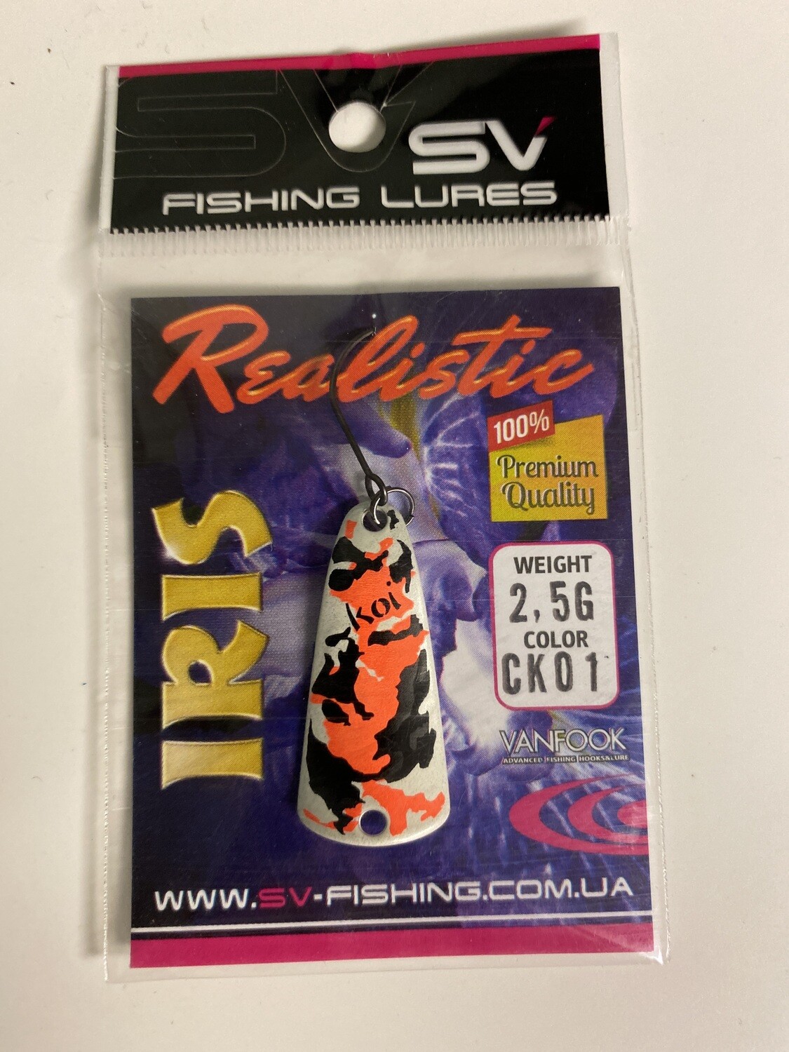 SV Fishing Lures Spoon Iris 2,5gr