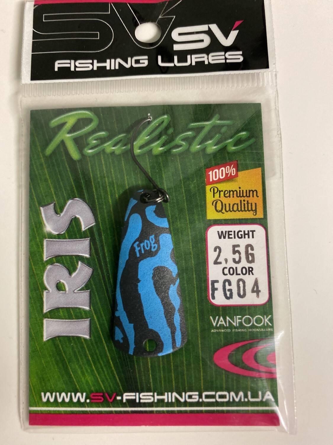 SV Fishing Lures Spoon Iris 2,5gr