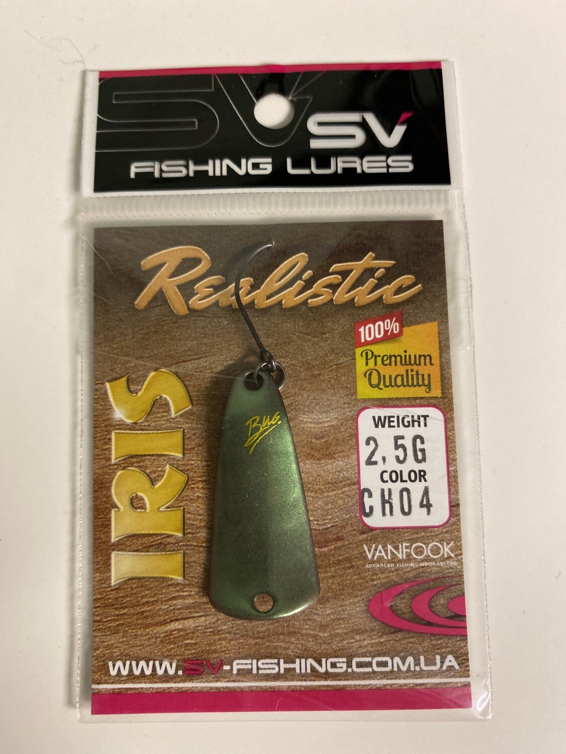 SV Fishing Lures Spoon Iris 2,5gr