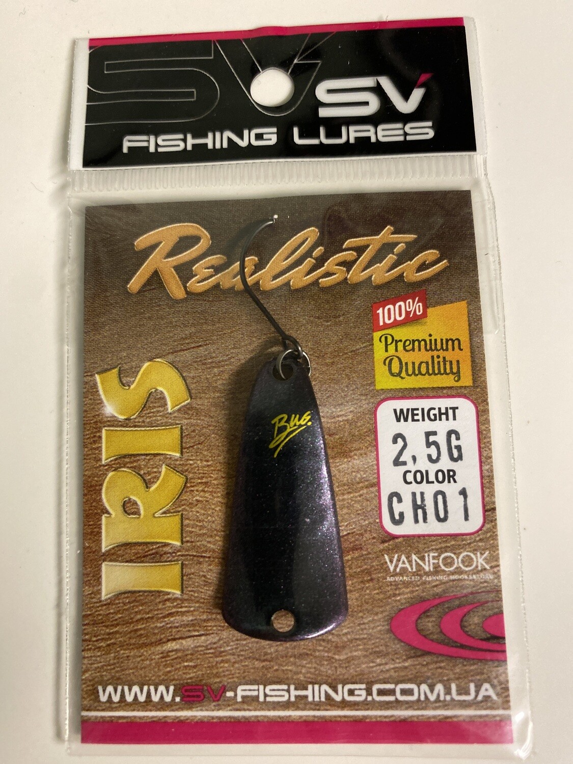 SV Fishing Lures Spoon Iris 2,5gr
