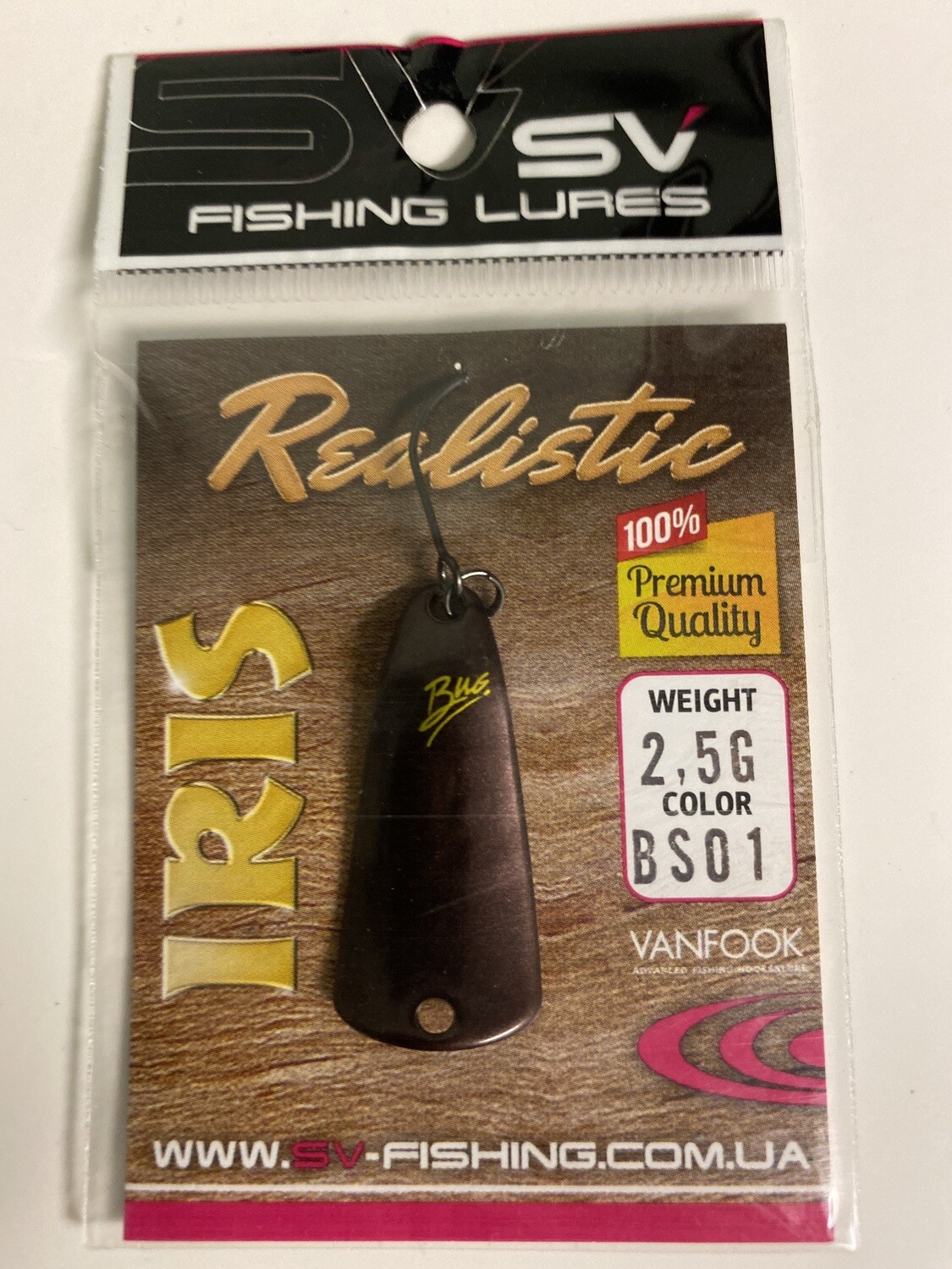 SV Fishing Lures Spoon Iris 2,5gr