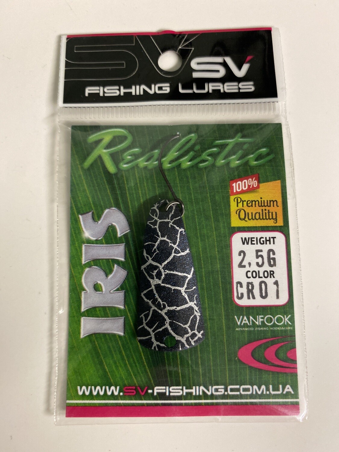 SV Fishing Lures Spoon Iris 2,5gr