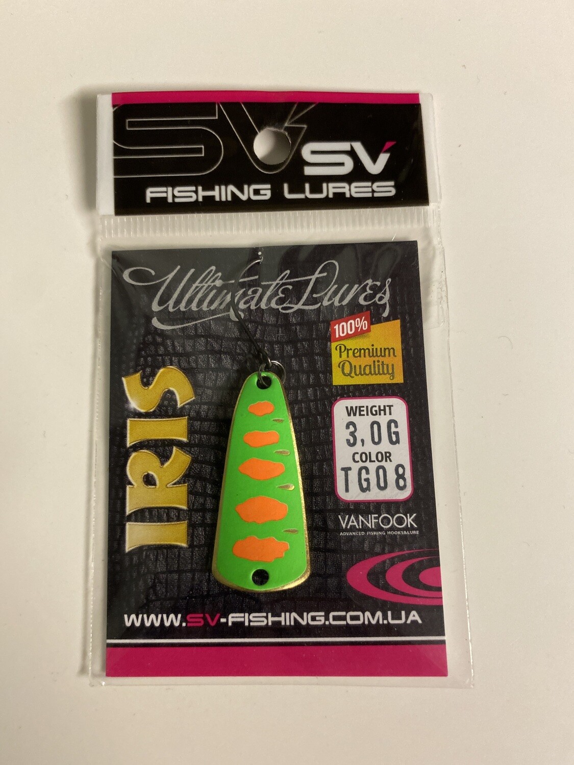 SV Fishing Lures Spoon Iris 3,0gr