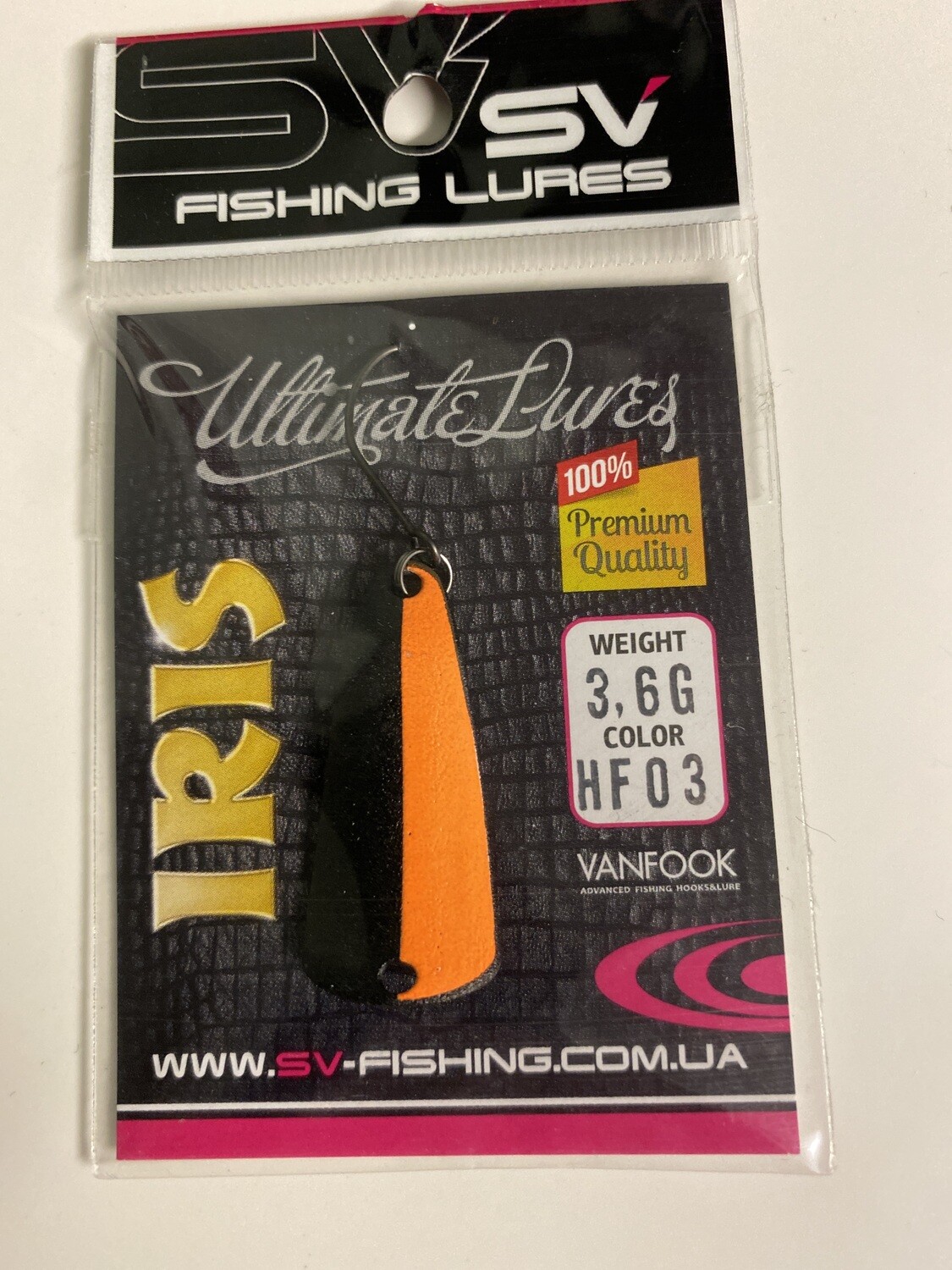 SV Fishing Lures Spoon Iris 3,6gr