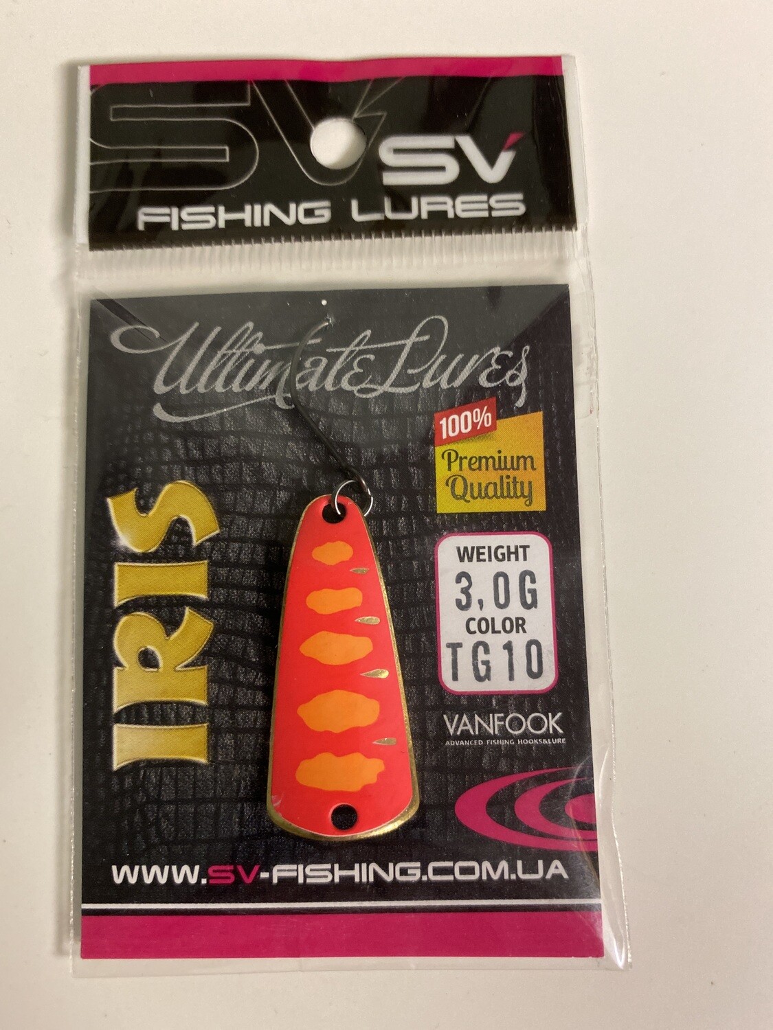SV Fishing Lures Spoon Iris 3,0gr