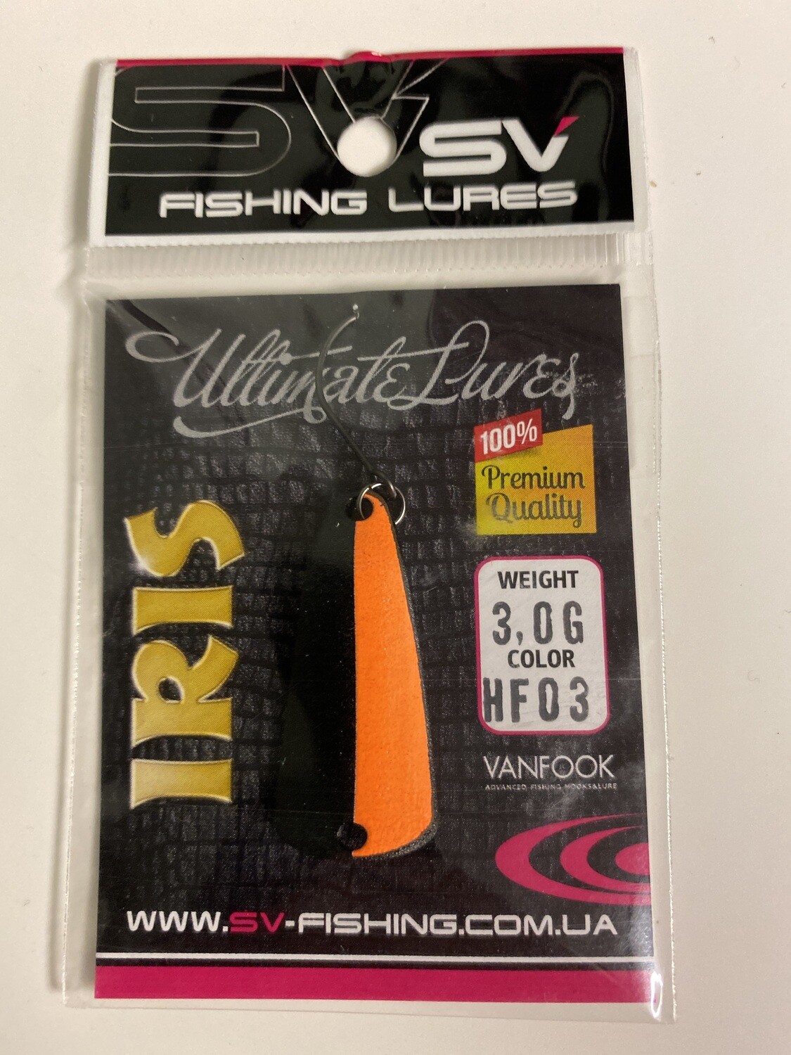 SV Fishing Lures Spoon Iris 3,0gr