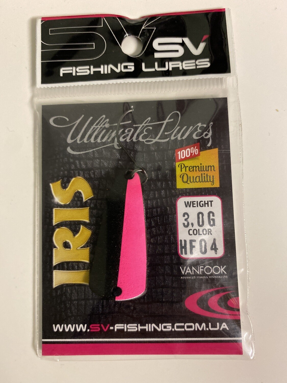 SV Fishing Lures Spoon Iris 3,0gr