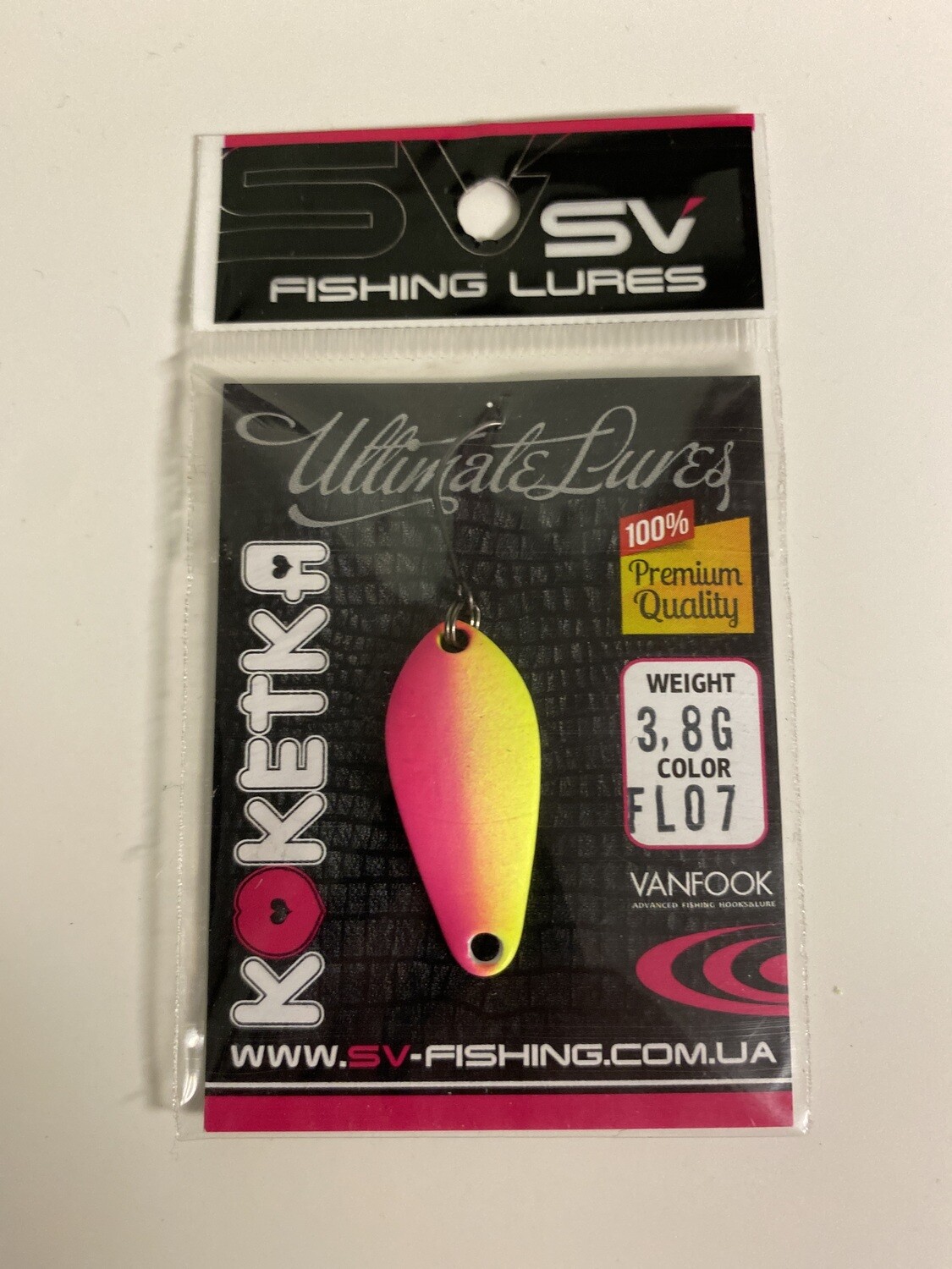 SV Fishing Lures Spoon Koketka 3,8gr