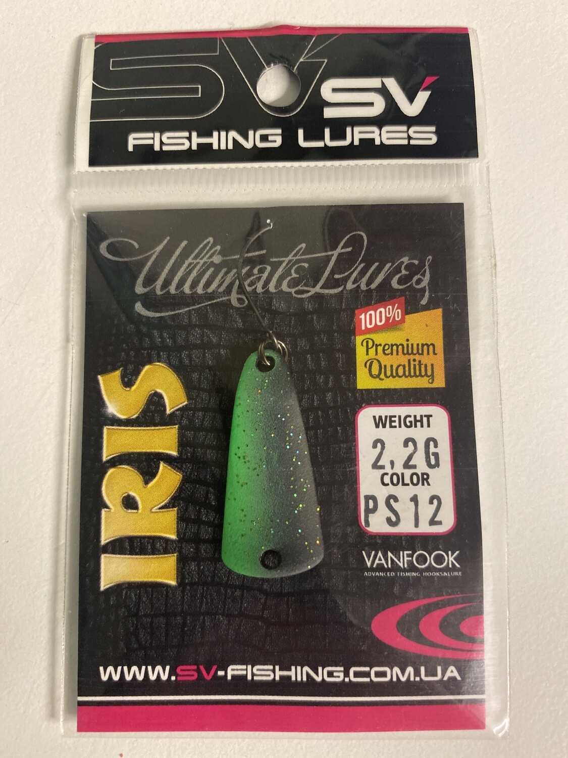 SV Fishing Lures Spoon Iris 2,2gr