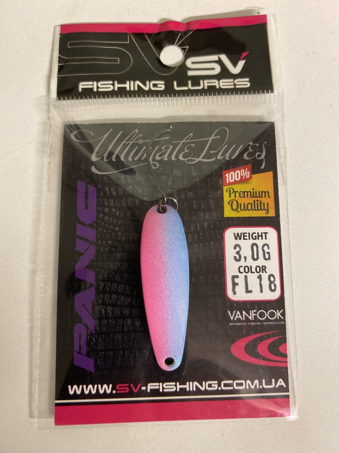 SV Fishing Lures Spoon Panic 3,0gr