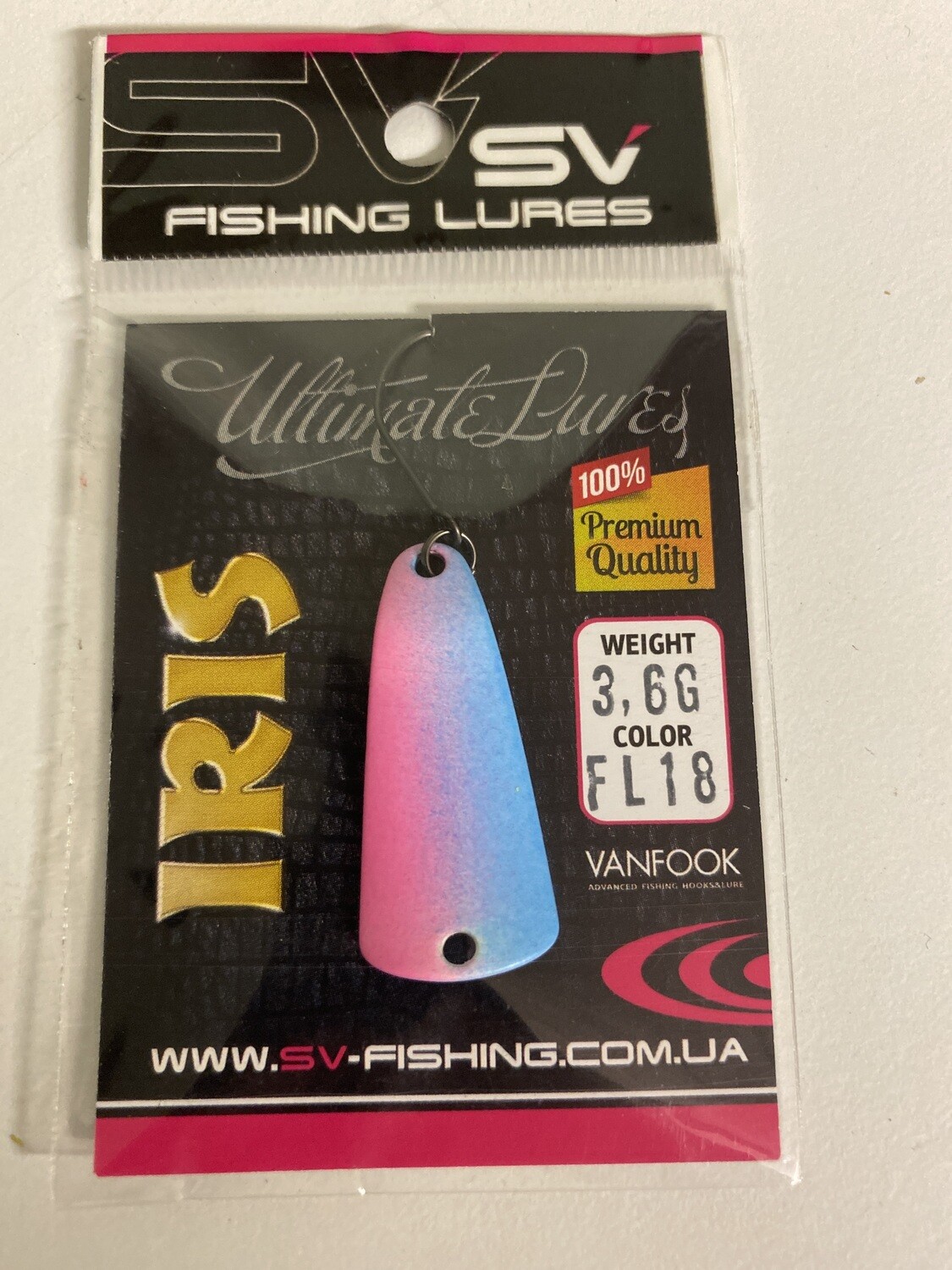 SV Fishing Lures Spoon Iris 3,6gr