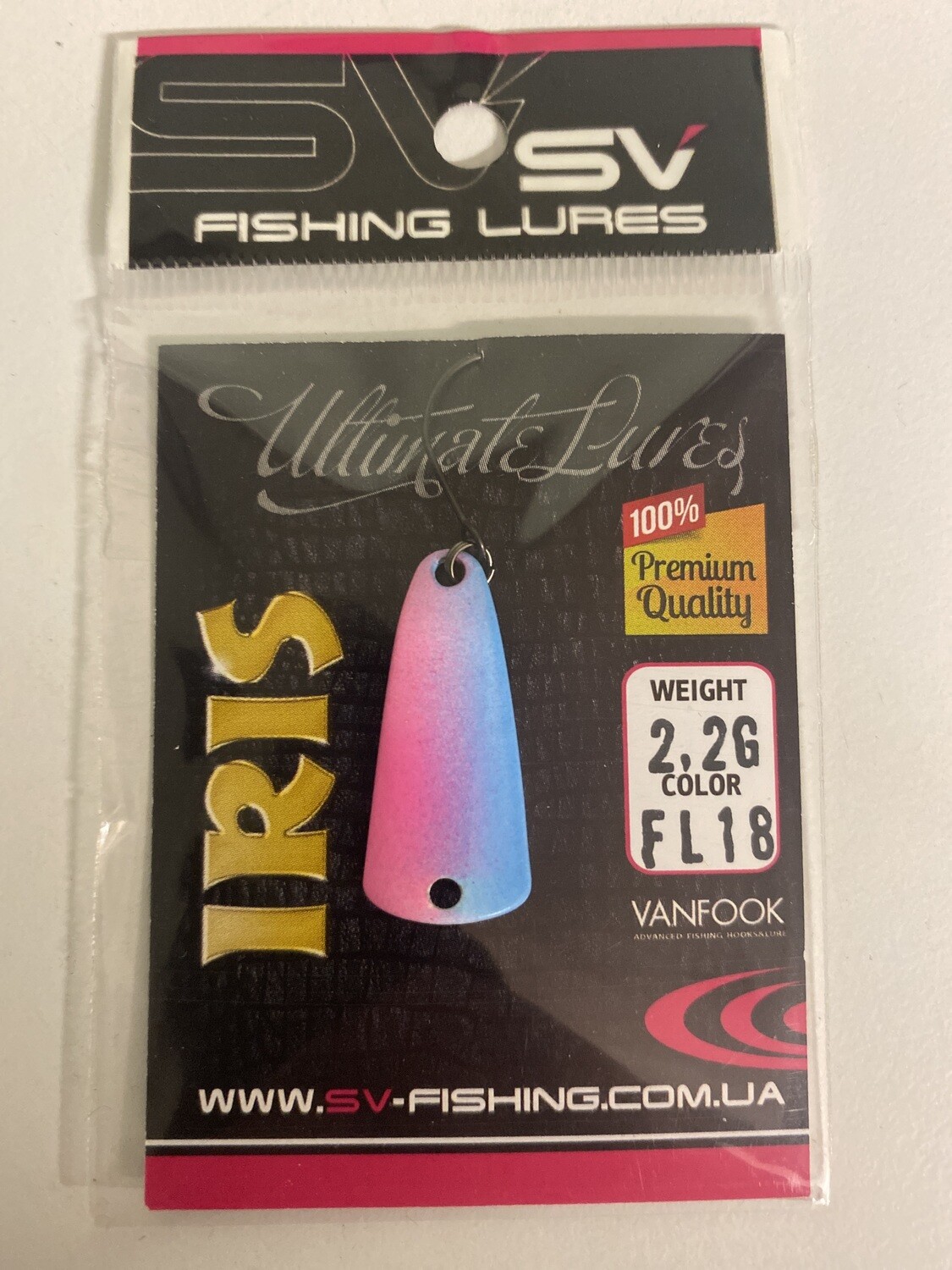 SV Fishing Lures Spoon Iris 2,2gr